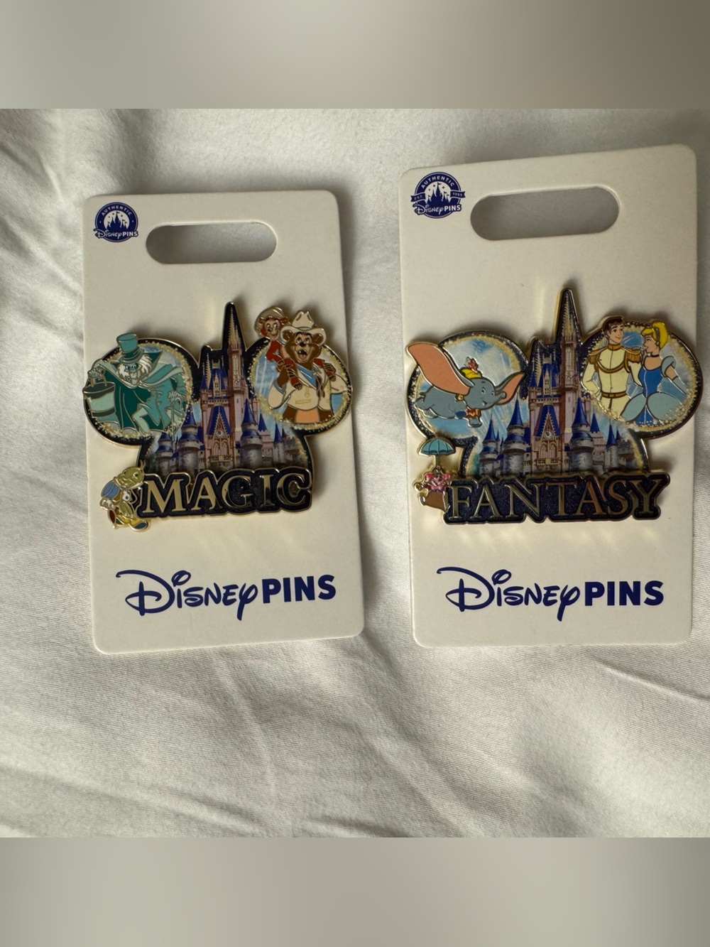 Disney “Fantasy and Magic” Pin Set